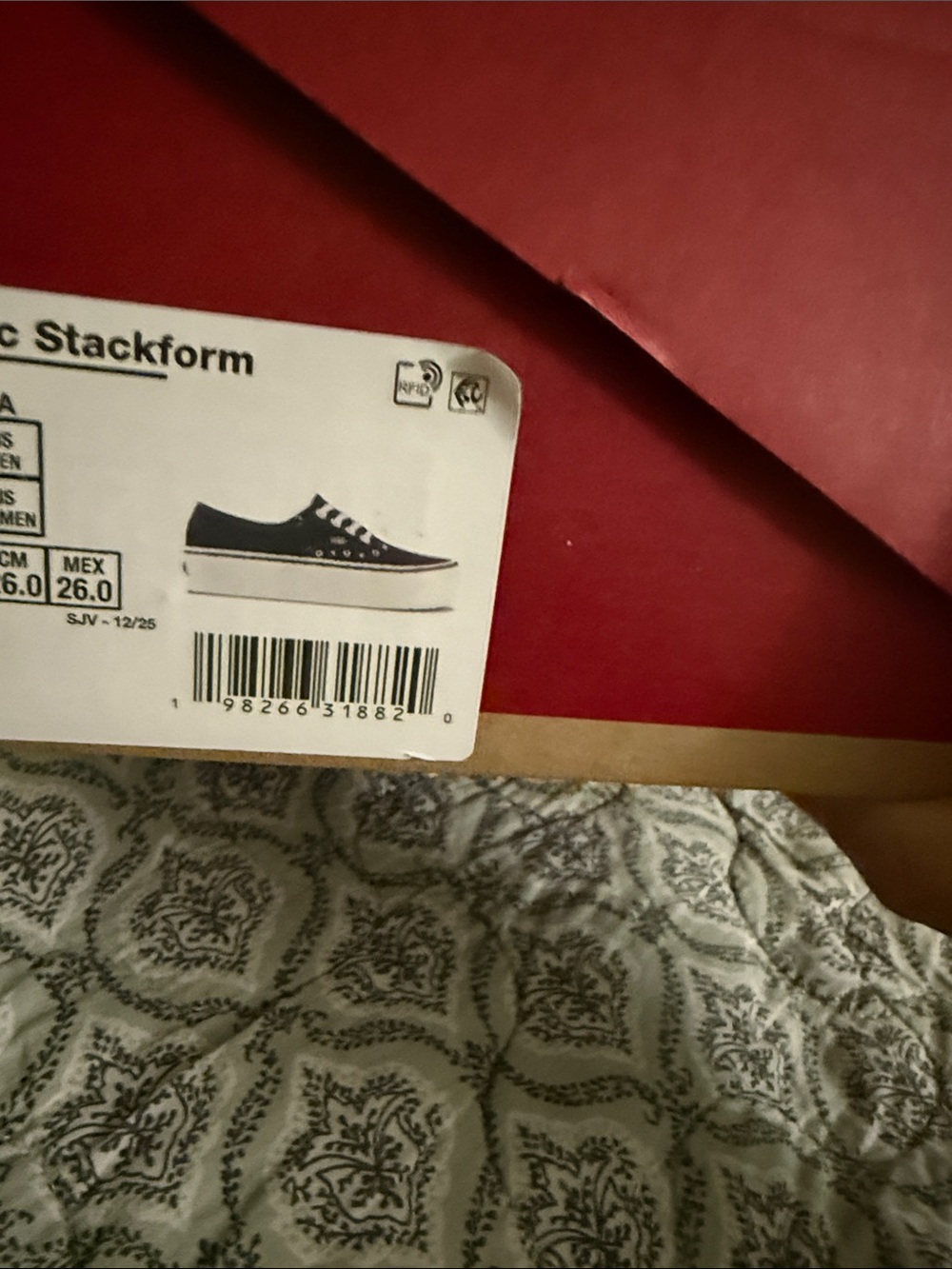 NIB Vans Black Stackform - Picture 9 of 9